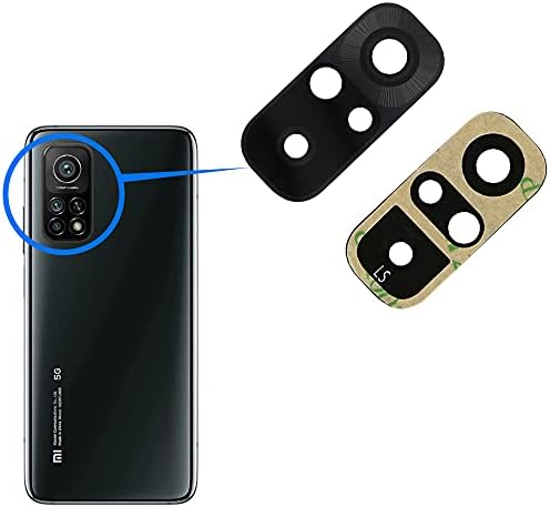 MMOBIEL Задна камера за Подмяна на стъклен обектив, съвместима с Xiaomi Redmi Note 10 / Redmi Note 10S - Вкл. Двупосочен