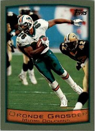 1999 Topps Football 141 Оронде Гадсден Маями Долфинс Официалната търговска картичка NFL от компанията Topps