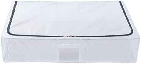 Zerodeko Прозрачни чанти за съхранение под леглото Прозрачни Чанти За дрехи с Голям Капацитет на Контейнера