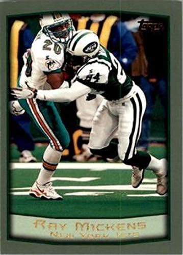 1999 Topps Football #41 Рей Микенс Ню Йорк Джетс Официалната Търговска картичка NFL от Topps Company