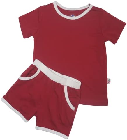 Детски дрехи За момчета и момичета – Дишащи и Удобни бамбукови комплекти за бягане от 2 теми, комплект ежедневни облекла Унисекс