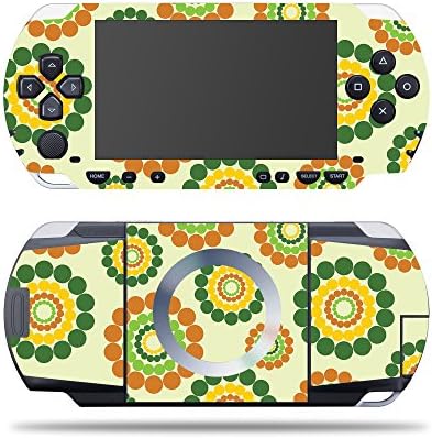 Корица MightySkins, съвместима със Sony PSP – Цветя Хипи | Защитно, здрава и уникална Vinyl стикер | Лесно се нанася, се отстранява