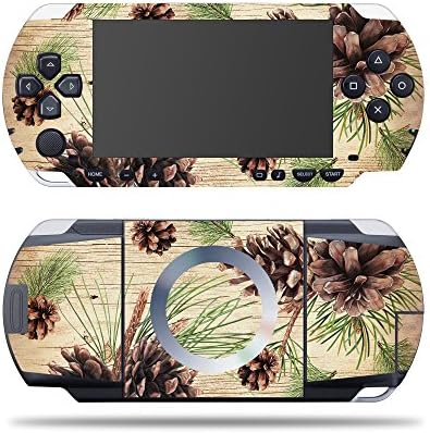 Корица MightySkins е Съвместима със Sony PSP – Pine Колаж | Защитно, здрава и уникална Vinyl стикер | Лесно се нанася, се отстранява и обръща стил | Произведено в САЩ