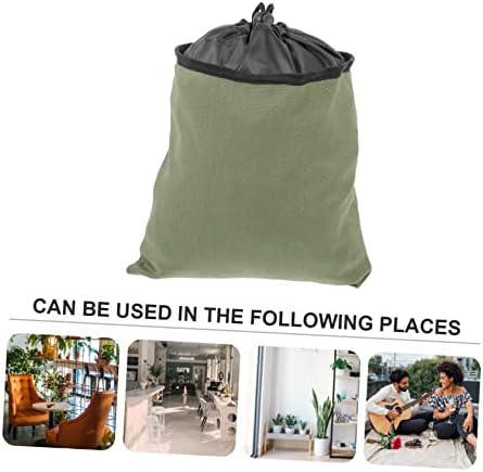 BESPORTBLE 1бр чанта за съхранение на Снек-контейнер моющийся хранителни чанта Сгъваема пазарска чанта с кулиской торби за външни работи частушку чанта къмпинг чанта dra