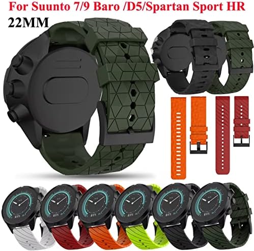 Сменяеми Силиконови Въжета За смарт Часа PURYN 24 мм За Suunto D5/7/9/ Baro Spartan Спортни Ръчни Часовници HR Baro Smartwatch Каишки за ръчни часовници Гривна