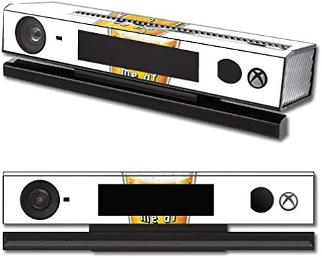 Кожата MightySkins, съвместим с Microsoft Xbox One Kinect – Любител на бира | Защитно, здрава и уникална vinyl стикер