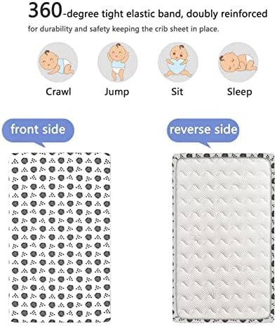 Кухненски кърпи за детски легла в розово тема, Портативни мини-чаршафи за легла с Меки и дишащи Кърпи -Отлични за стая