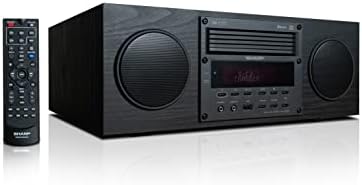 Компонент система на Sharp CD-BH350 Micro Audio с 5 CD-чейнджерами, Bluetooth, FM-радио и USB възпроизвеждане - 50 W RMS