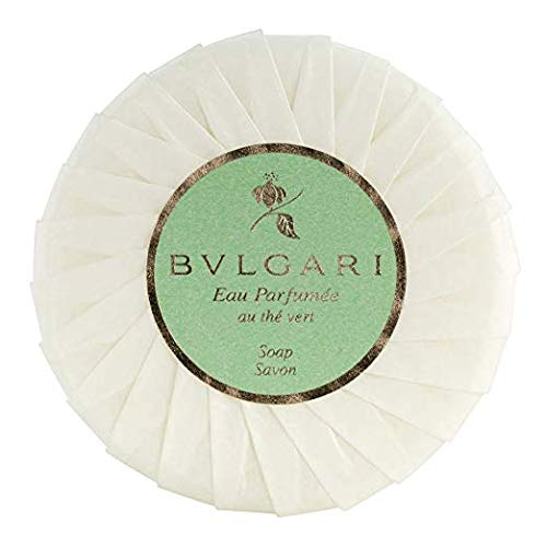 Плиссированное сапун BVLGARI au the vert от зелен чай - 75 грама