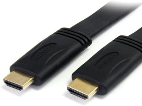 StarTech.com 10-крак Плосък Високоскоростен HDMI кабел с Ethernet Кабел Ultra HD 4k x 2k HDMI - HDMI-HDMI M/M - Плосък