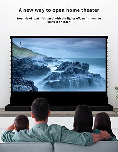 VIVIDSTORM-Проекторный екран със стойка S на 100-инчов Преносима Сгъваема поставка, Натяжной Външен екран за помещения, бяла кино 4k HD, игри 4K / 3D /UHD/Домашно кино, съвместим с