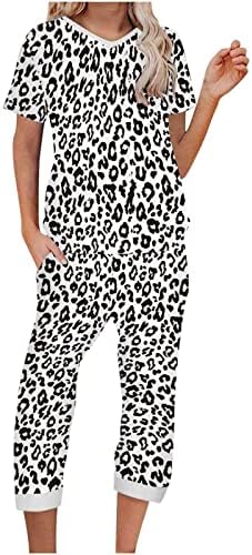 Комплект панталони Есен-Летни Дрехи за Момичета Y2K Памучни Панталони с Графичен Принтом и Цветен Модел за Жени NI