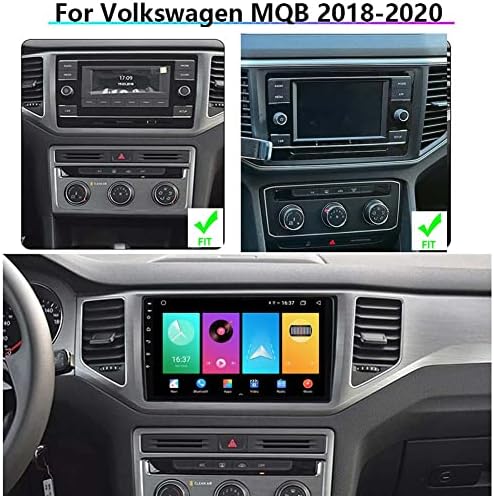 Autosion Android 12 Автомагнитола в таблото за MQB на Volkswagen 2018-2020 GPS Навигация 9 Главното устройство MP5 Мултимедиен