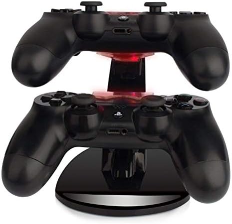 Зарядно Устройство за контролер PS4 зарядно устройство, Поставка за зарядно устройство с Две USB-честота устройства за Sony Playstation 4 PS4 и PS4 Pro Controller