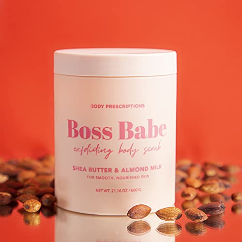 Рецепти за тяло Розов Скраб за тяло Boss Бейб, Отшелушивающее средство за измиване на тялото, за питателна и ултра-Гладка