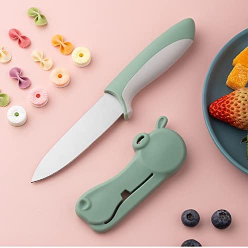 НАПОЕНИ Керамични Ножици, с Набори от Керамични Ножове с Меки Дръжки, Безопасни За Здравето, Кухненски Ножици за Бебешка Храна, Бебешка Храна