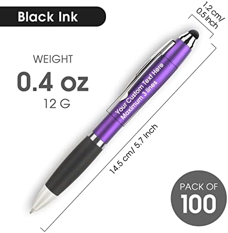 Търговия на едро Персонализирани stylus писалка за Сензорни екрани, 100 Опаковки, Универсален Капацитивен Стилус за докосване