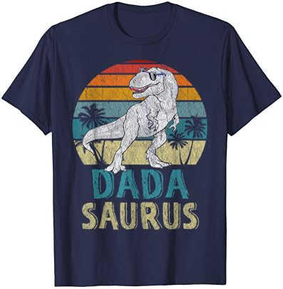 Тениска за семейството Dadasaurus T Rex с Динозавром Dada Saurus