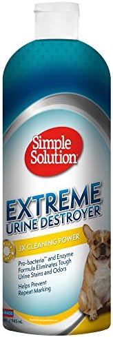Просто решение Ензимен пречистване на Extreme Urine Destroyer | Средство за отстраняване на петна и миризми от домашни любимци